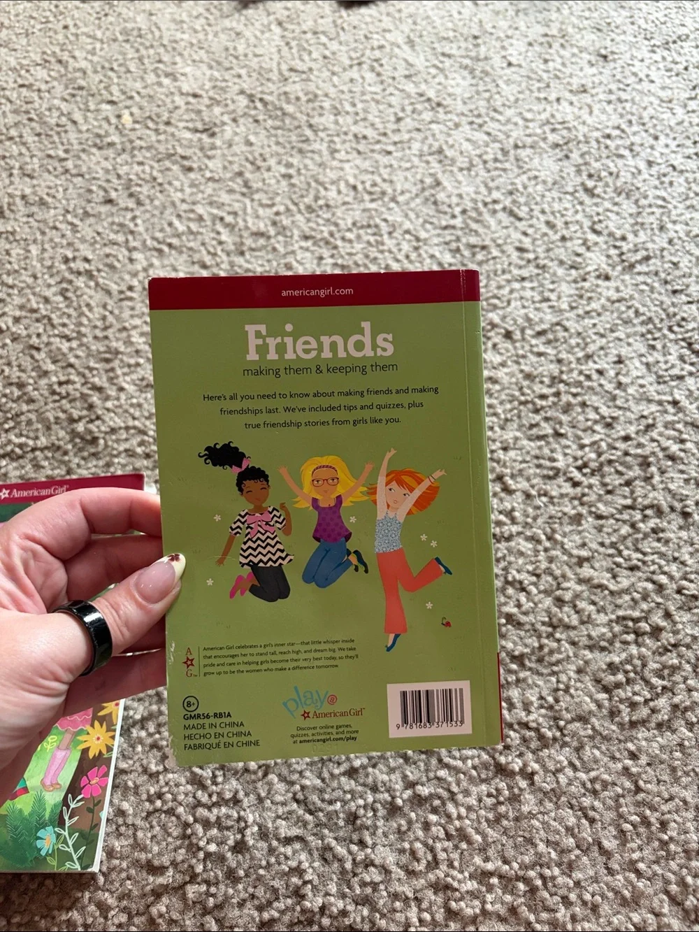 American Girl two illustrated